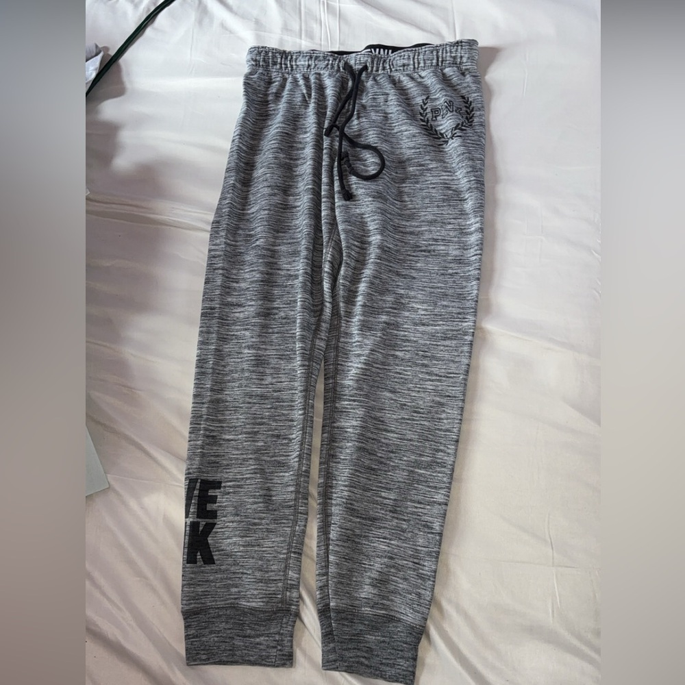 PINK Gray Sweatpants